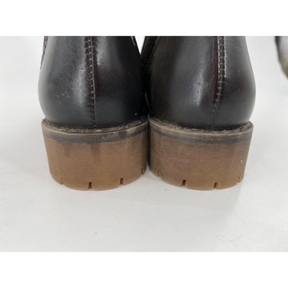 Bulle Dry‎ Womens Gray Leather Suede Knee-High Boots Shearling - Picture 8 of 9